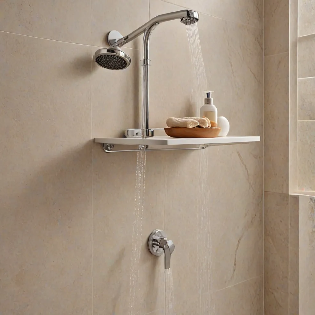 Na jakiej wysokości półka pod prysznicem: optymalne ustawienie