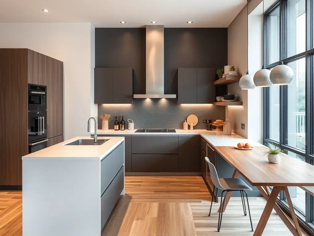 Nowoczesna kuchnia – funkcjonalność spotyka design