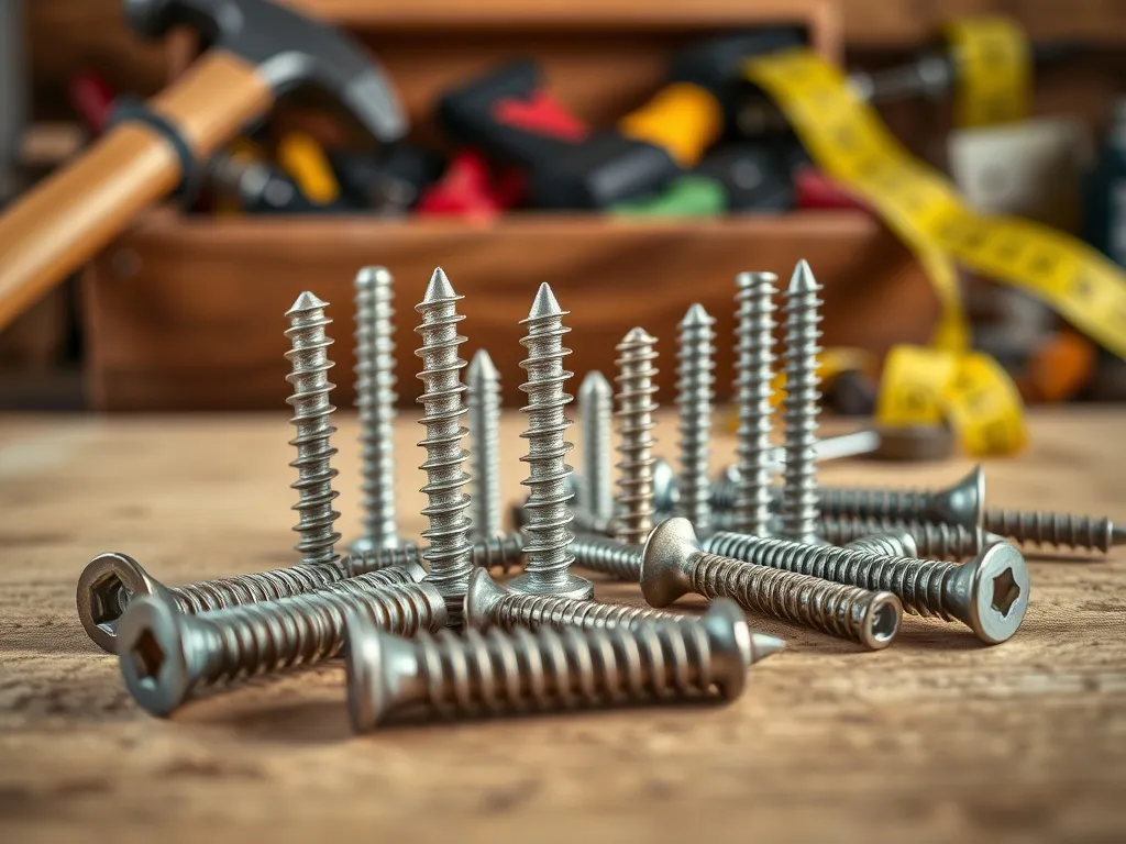 Wkręty ciesielskie do elementów o dużym obciążeniu – jakie wybrać?